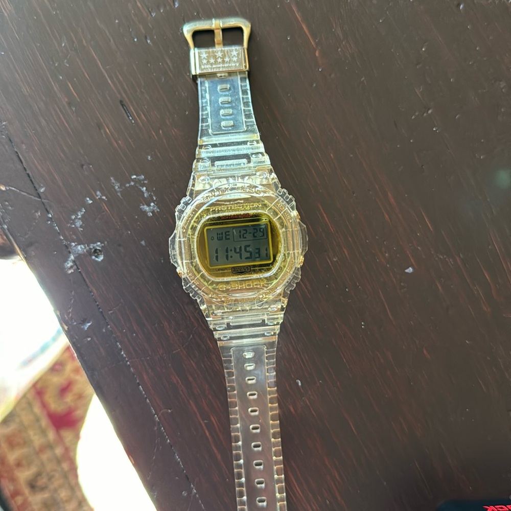 Casio G-Shock watch.  Worn less than 10 times.